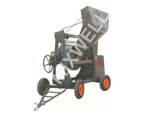 10/7 Concrete Mixer Machine With Mechanical Hopper